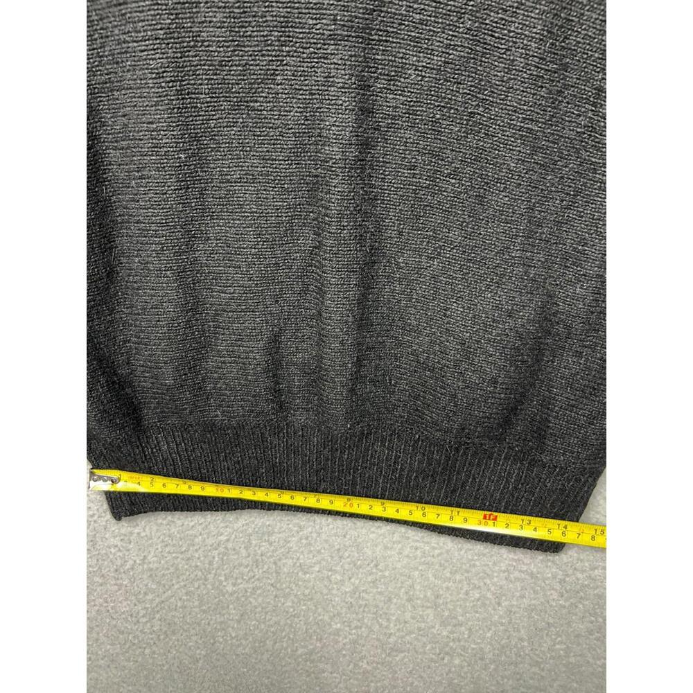 80s Vintage Silk Lambswool Angora Turtle Neck Knitted Sweater Crane Womens Sz S - Picture 9 of 12